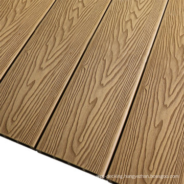 3D Embossed Wood Grain WPC Board Decking Anti-Fade WPC Decking Flooring Wood Plastic Composite Decking Outdoor